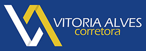 Logotipo Vitoria Alves | Corretora